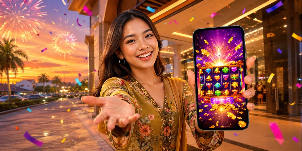 Pemain Malaysia menikmati permainan slot jackpot progresif bantuan88 pada telefon mudah alih